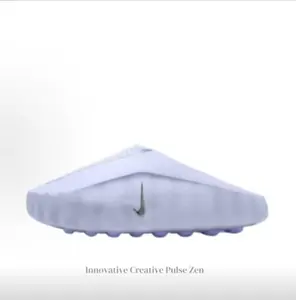 Light purple Breathable Perforated Clog Slides, Cushioning Capsule Massage Sole with Streamlined Sculpted Silhouette Design