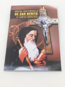 Libro de Novena, Cruz y Medalla de San Benito