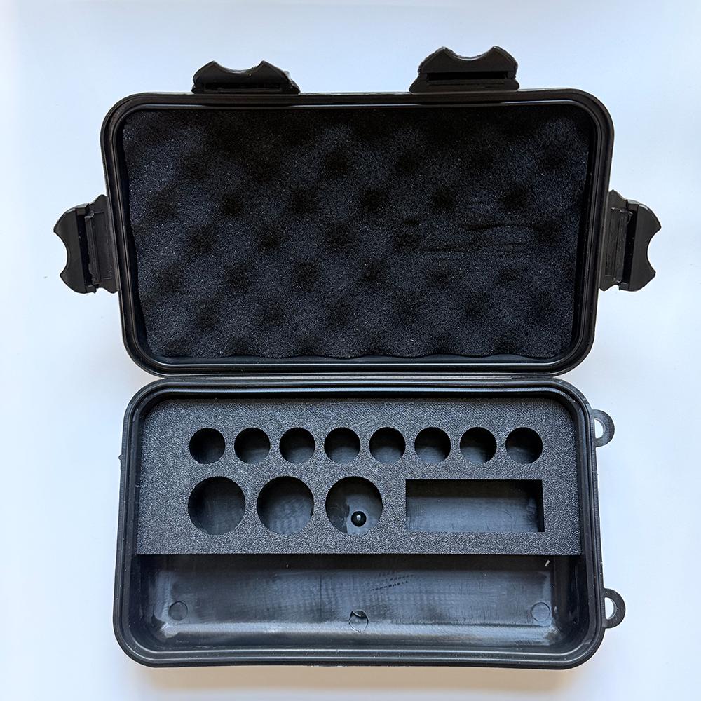 Peptide Storage Case –  Boxes 3ml 10ml 30ml Vial High Quality Insulin Case with Secure Slots for Peptide Bottles & Syringes – Ideal for Travel, Office, School Supplies, Desk Accessories – Multiple Configurations
