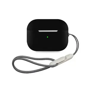 Compatible/AirPods Pro 2 Case 2022, Full Protection Hybrid Silicone Cover, Compatible with Second Generation AirPods Pro,  Black / White / Clear Audio