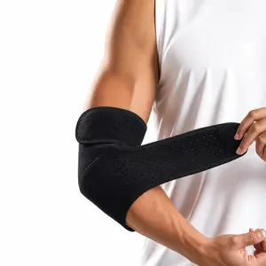 2 Sports Compression Elbow Sleeves | Freely Adjustable Tightness, Two-Way Compression disperses elbow joint pressure and reduces muscle strains. providing support and relief for tennis elbow & golfer's elbow—balancing sports protection and daily.