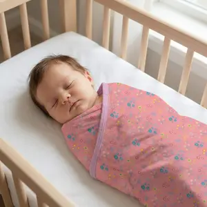 Flower Confetti Swaddle