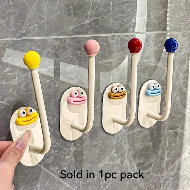 Cartoon Design Hair Tie Storage Rack, 1 Count Multi-purpose Creative Hair Tie Hook, Hair Accessory Storage Rack for Home Bathroom Bedroom, Organiser