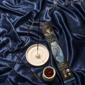 White Lodge Incense: with All-Natural Fir Needle & Cedarwood Atlas Essential Oils