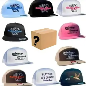 [Buy 1 get 1 FREE ] One Hat Box Sent, Embroidered Hat Western Threads, Duck Hunting Cap, Outdoor Cap Gift Box for Men & Women
