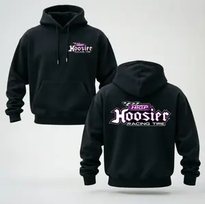 Hoosier Racing Tire Hoodie – Premium Racing Logo Pullover, Unisex Automotive Lifestyle Sweatshirt, Casual Streetwear Hoodie for Men & Women, Car Enthusiast Motorsports Apparel, Trendy Racing Gift Classic Day Fabric