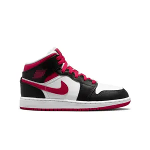 Nike Jordan 1 Mid Very Berry 1 Youth Fashion Shoes New