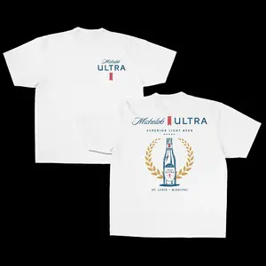 Michelob Ultra Superior Light Beer Comfort Colors 2-sided T-shirt, Men's Tops