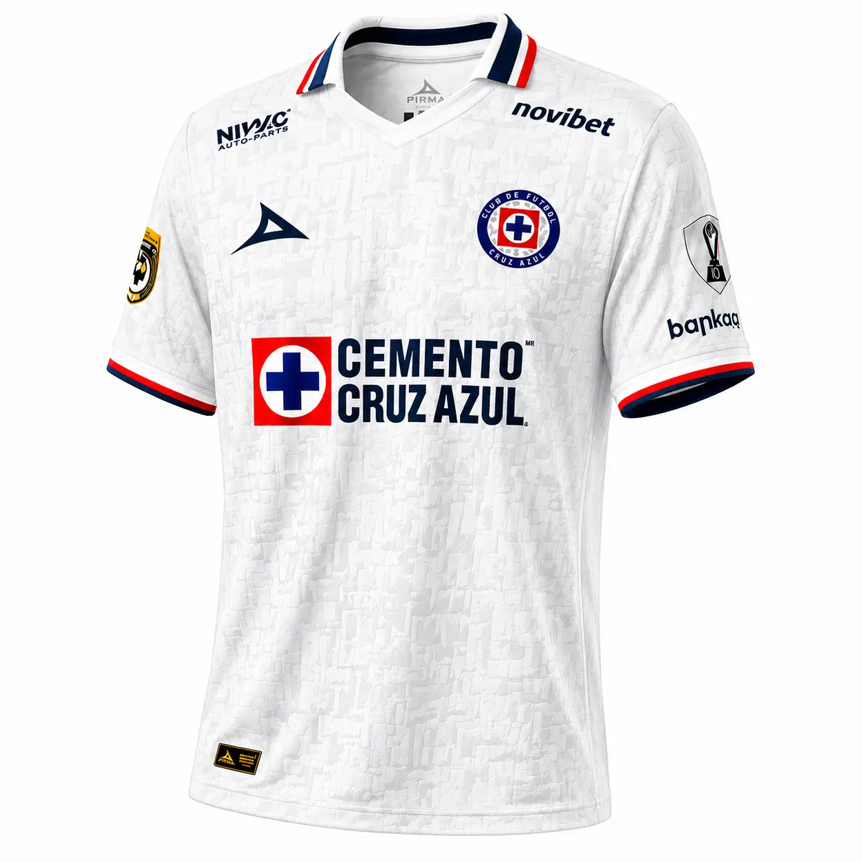 Personalize Cruz 2026–27 Model White Polo Style Collar Jersey for Fans Size S-5XL