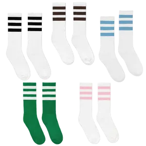 3-Stripe Knit Sock