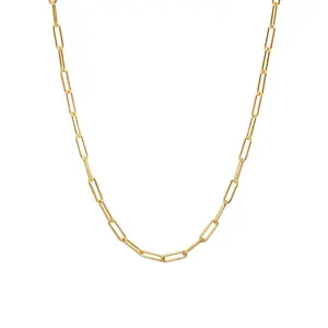 Paperclip Chain, Gold