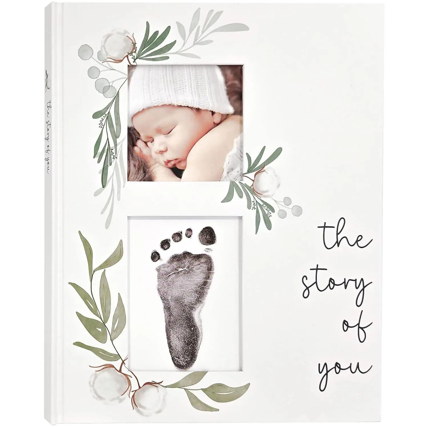 Memory Book for the Modern Minimalist - Simple  Book for Boy or Girl - First  Journal - Monthly Milestone Keepsake Record Book - Gender Neutral   for  Shower