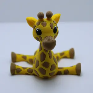 Gentle Giraffe Fidget -3d Printed Desk Buddy & Keychain