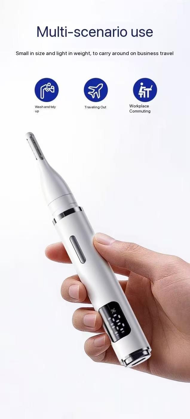 2026 Upgraded Nose Hair Trimmer TYPE‑C Fast Charging, 3 in 1 Electric Ear Nose Eyebrow Trimmer, Mini Portable Travel Groomer 2026 Upgraded Nose Hair Trimmer TYPE‑C Fast Charging, 3 in 1 Electric Ear Nose Eyebrow Trimmer, Mini Portable Travel Groomer