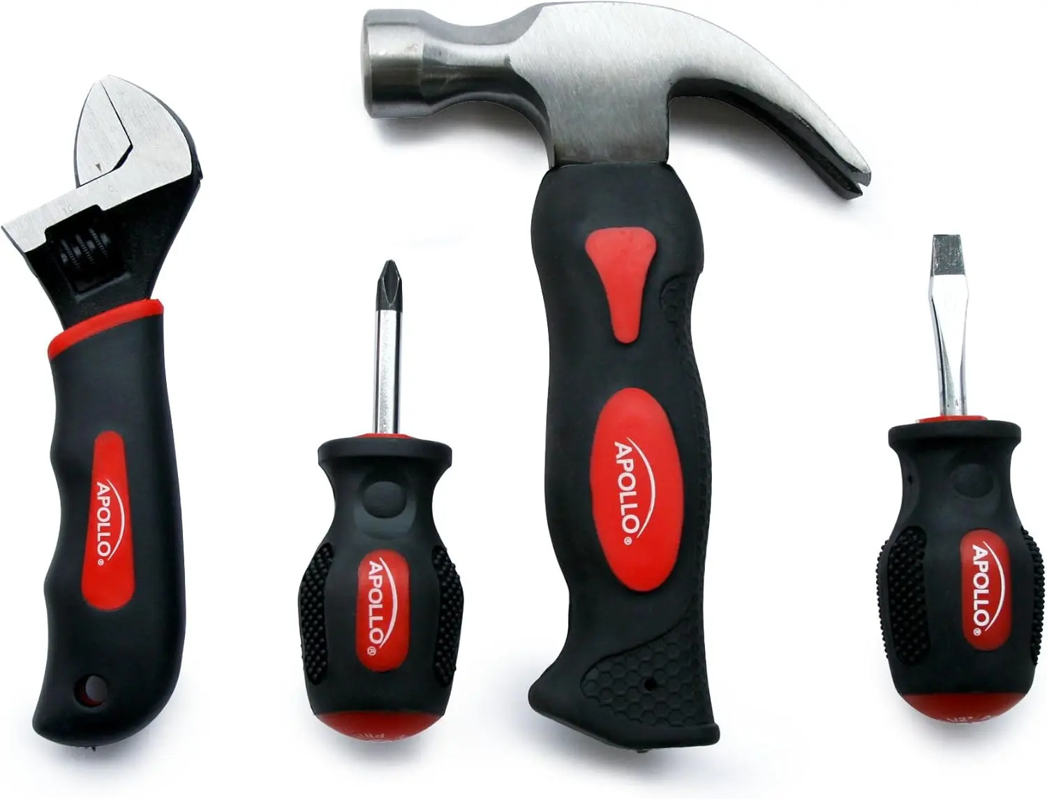 4-Piece Stubby Tool Set, Compact Mini Hand Tools with Hammer, Screwdrivers & Wrench for Tight Spaces  Phiên bản SEO mạnh