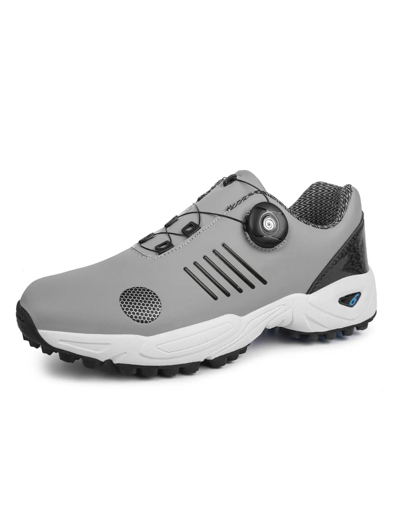 Professional Golf Shoes, Casual Rubber Sole, Rotating Buckle Design, Breathable Waterproof Durable, Multi-Scene Use, Sports Shoe, Original Shoes