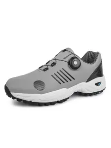 Professional Golf Shoes, Casual Rubber Sole, Rotating Buckle Design, Breathable Waterproof Durable, Multi-Scene Use, Sports Shoe