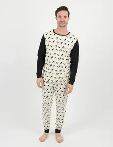 Mens Panda Pajamas