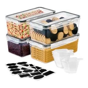 Sorbus Large Airtight Food Storage Containers with Lids 4-Pack