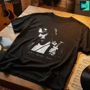 It's Never Over shirt, Jeff Buckley shirt, vintage music T-shirt, unisex tee, 90s rock style, retro streetwear, grunge vibe gift
