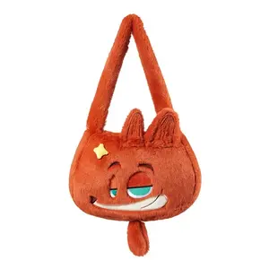 Disney Zootopia 2 Nick Wilde Underarm Bag – Cute & Stylish Fuzzy Fox Crossbody Purse for Fans, Kids & Teens, Official Movie Character Plush Sling Bag for Daily Use, Cosplay & Disney Park Visits,Christmas Gifts(1pc)