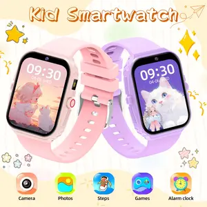 Touchscreen Kids Game Watch, Low Power High Capacity Battery, Multiple Colors, Smartwatch with Camera, Flashlight, Pedometer, Calculator, Alarm，Multiple Watch Face,Christmas/Birthday gift for children,wearable device, Wristwatch