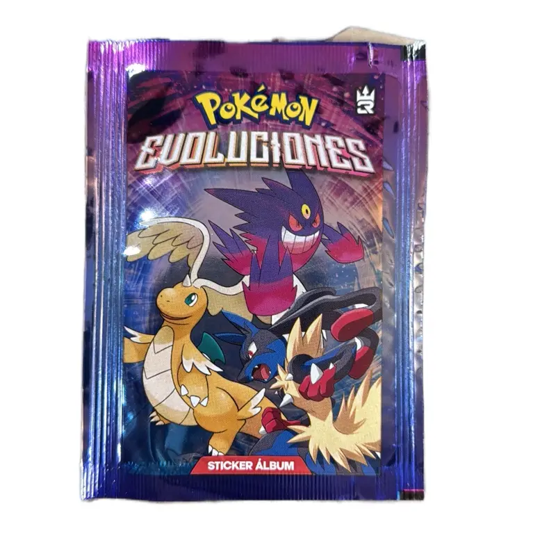 Pokemon Evolutions Sticker Album single booster pack