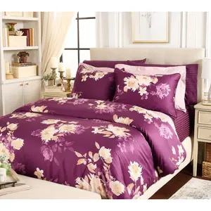 Northern Nights Floral Printed Comforter & Sham Set - Twin
