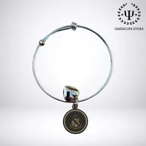 Alpha Sigma Phi Round Adjustable Bracelet