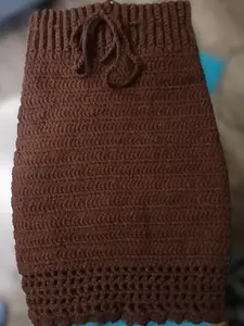 Simply Sheba Crochet Skirt - Casual Wear, Tailored Design, Machine Washable, Durable Acrylic, Perfect for Everyday Wear - Womenswear, Comfort