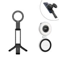 Black with White Magnetic LED Light