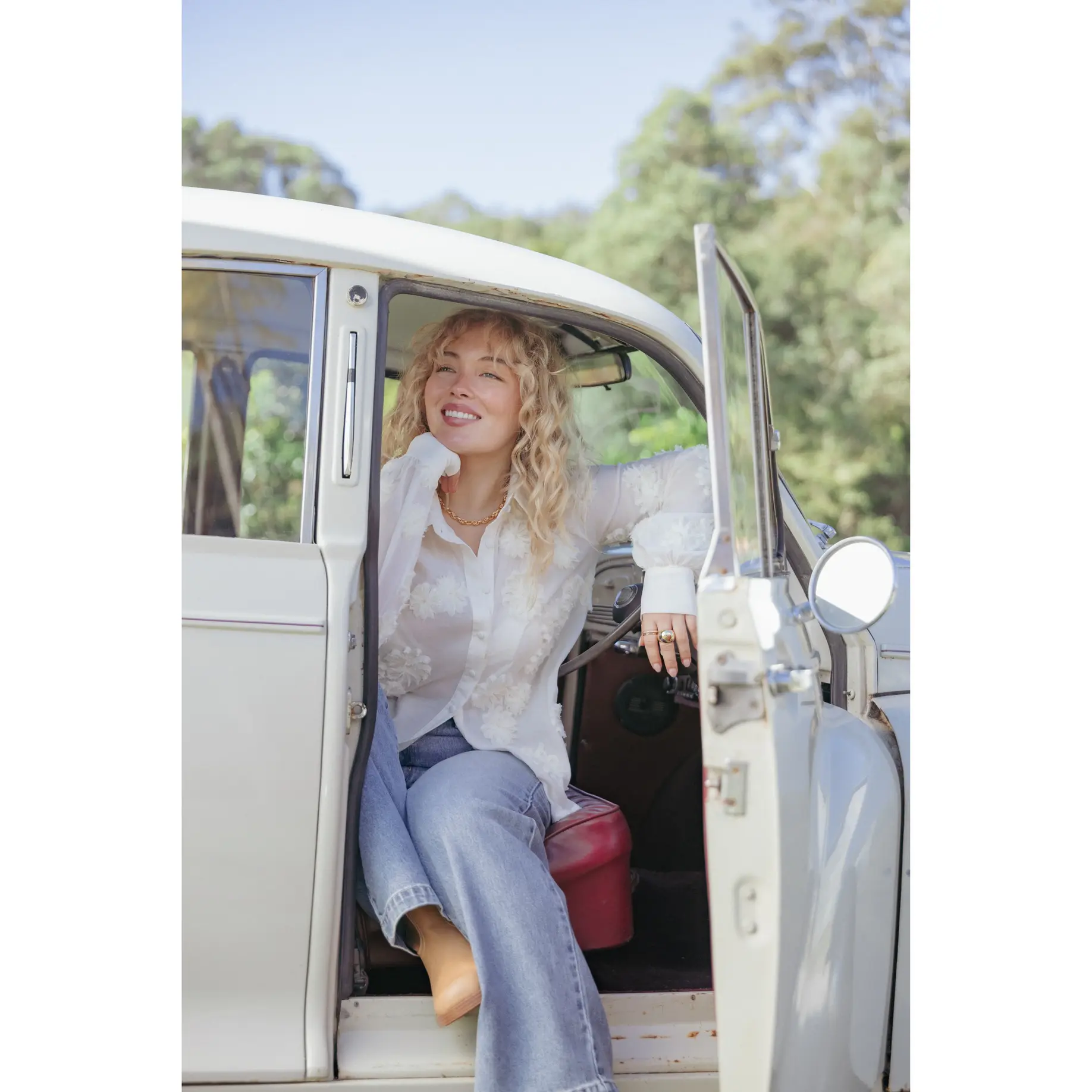 Cliona Shirt - Cream