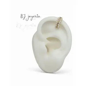 COPPER EAR CUFF MINI PEARL (0684)