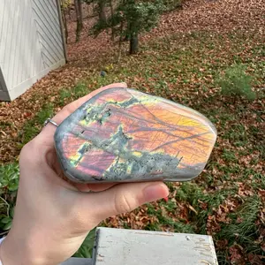 Sunset Flash Labradorite Freeform #12