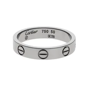Pre-owned Cartier Love Ring Size 50