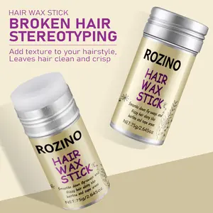 ROZINO Hair Wax Stick Styling Waxes Nourishing Accessories for Women & Kids Gel Tamer for Flyaways Bun Maker & Styling Cream