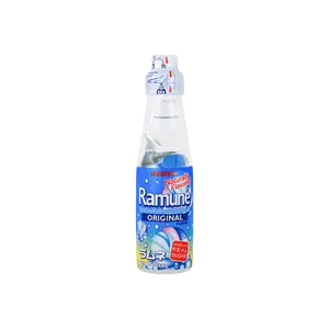 SANGARIA Japanese Ramune Soda Original Flavor - 200ml Glass Bottle, Classic Japanese Soda Drink, Refreshing & Unique Marble Bottle