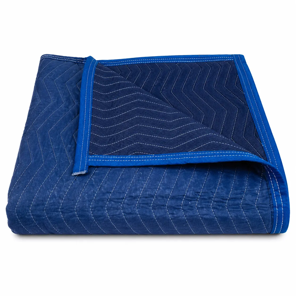 Heavy Duty Moving Blanket - Oversized Heavy Weight Blanket (72" x 80", 6 lbs), Polyester Weave, Quilt Stitching, Woven Binding