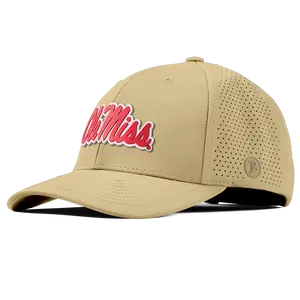 University of Mississippi "Ole Miss Crimson Script" Curved Elite