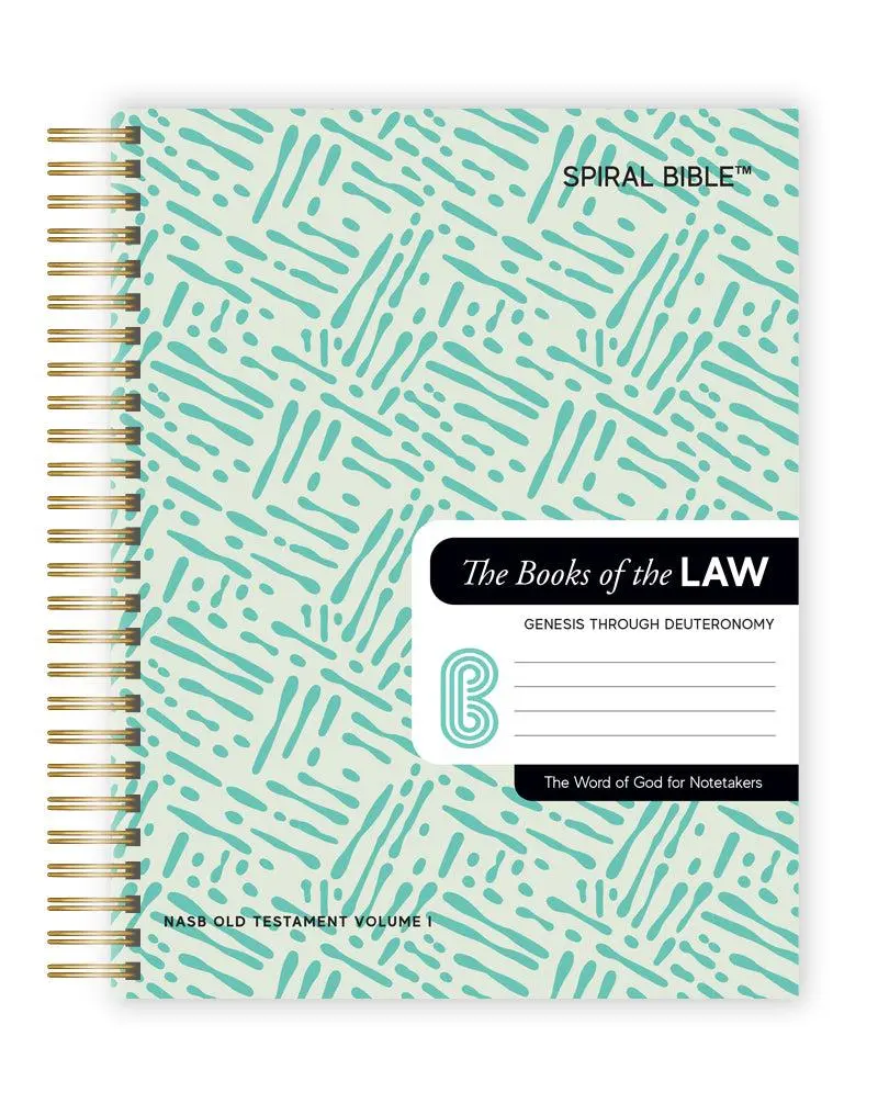 Spiral Bible™ - NASB Hardcover, Old Testament Books of Law Scripture Including Exodus, Leviticus, Religious Items