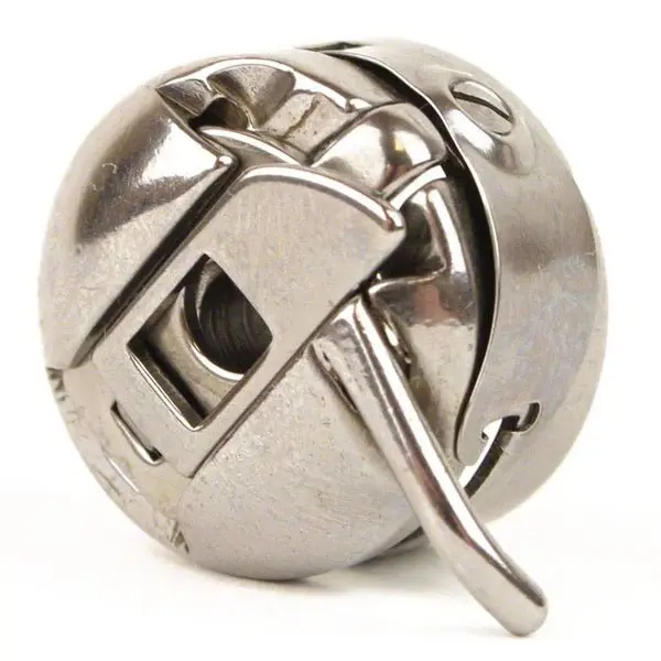 Singer Class 15 Functional Metallic Steel Bobbin Case - OEM H71185000 1-Piece Replacement Part, Smooth Surface for Home Sewing Supplies & Textile Projects