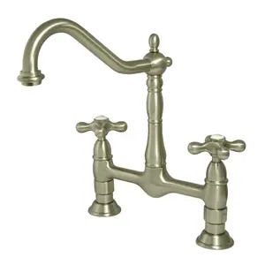 Heritage Traditional Bridge Kitchen Faucet
