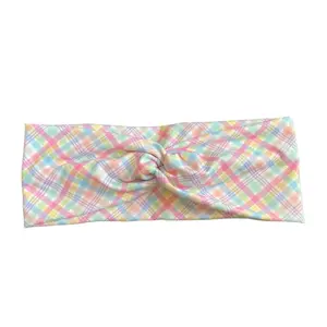 Spring Plaid Headband