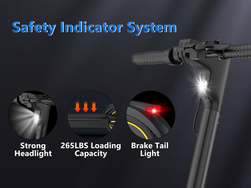 AOVOPRO、ladped Esmax High-Speed Electric Scooter 10-inch solid tires 500W motor with front and rear dual shock absorption, range of 22-30 miles, top speed of 22 mph, dual braking system, LED lights, app control, aluminum alloy frame,  Springtok。