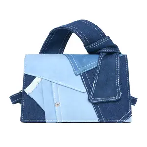 Women's Fashionable Patch Design Handbag, Casual Multifunctional Crossbody Bag, Fashionable Fully Matched Daily Commuting Bag Purse Women's Crossbody Bag Set Handbags for Women Purses for Women