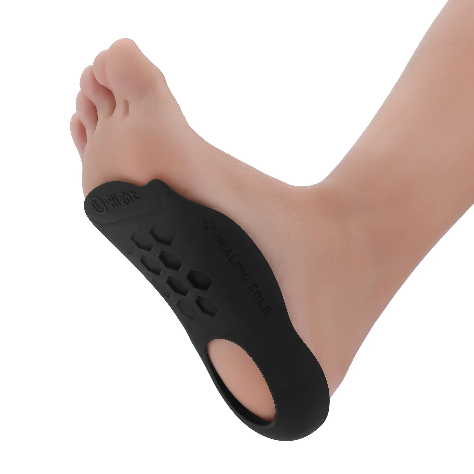 Universal Shoe Insoles for Men & Women, Memory Cushion Style Inserts with Heel Protection and Impact Reducing Support, Comfortable Footwear Upgrade for Sneakers, Boots, Casual Shoes, Walking, Running, Fitness and Daily Activities Black