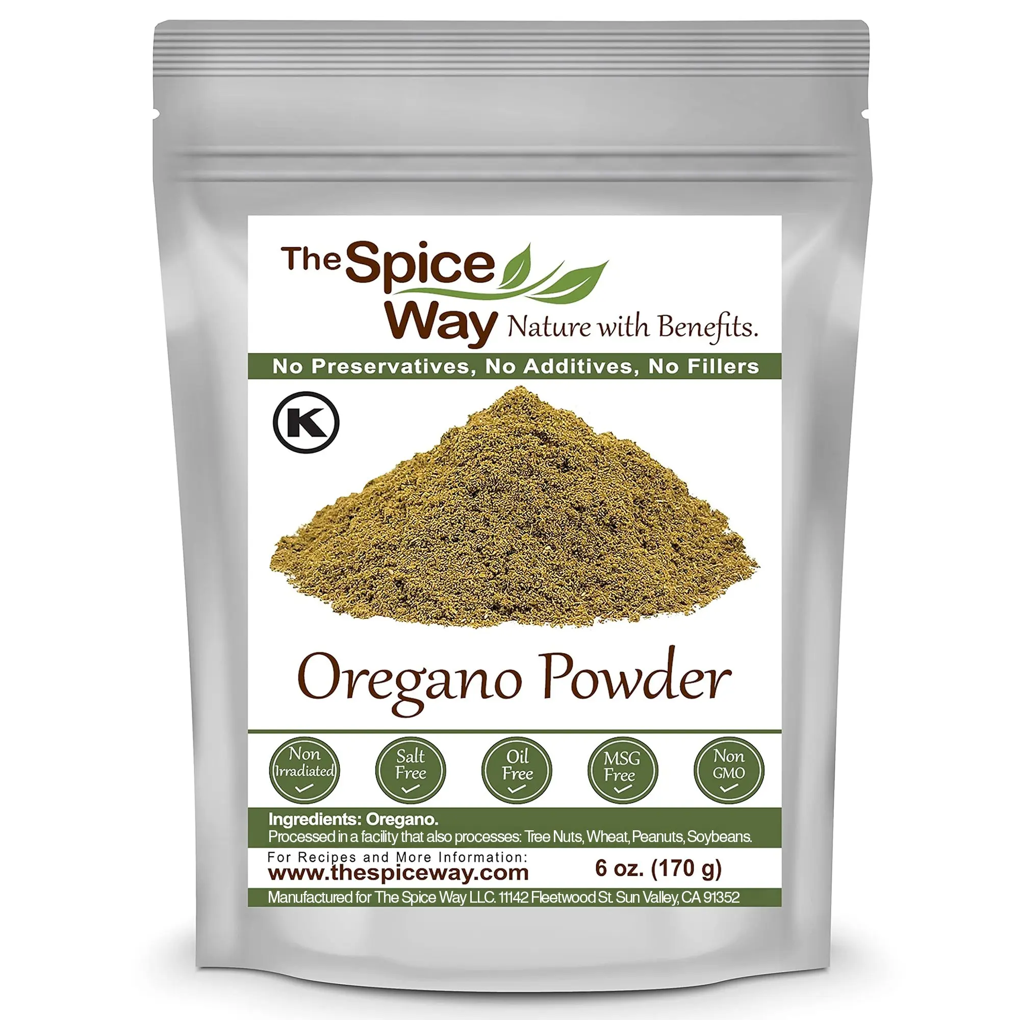 The Spice Way Oregano Ground - Pure Vegan Chili Lime Flavor -  No Preservatives