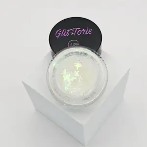 GlitToris Glitter Gel in Baddie - For Face Hair and Body - Sparkling makeup