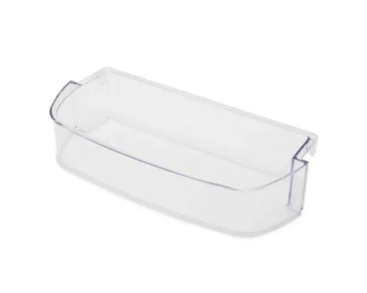 Whirlpool WPW10710203 Genuine OEM Replacement Cantilever Door Shelf Bin - Durable Plastic Refrigerator Organizer, SXS Appliance Replacement Part, Easy-Install Condiment Holder