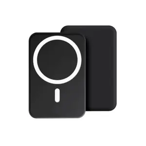 10000mAh Magnetic Power Bank, Wireless Portable Charger, Fast Charging for Mag/Safe Battery Pack for iPhone 16/15/14/13/12/Plus/Pro Max, Compact Device